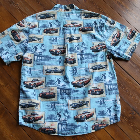 Clearwater Outfitters Men's M Button Surfer Shirt - Picture 4 of 4